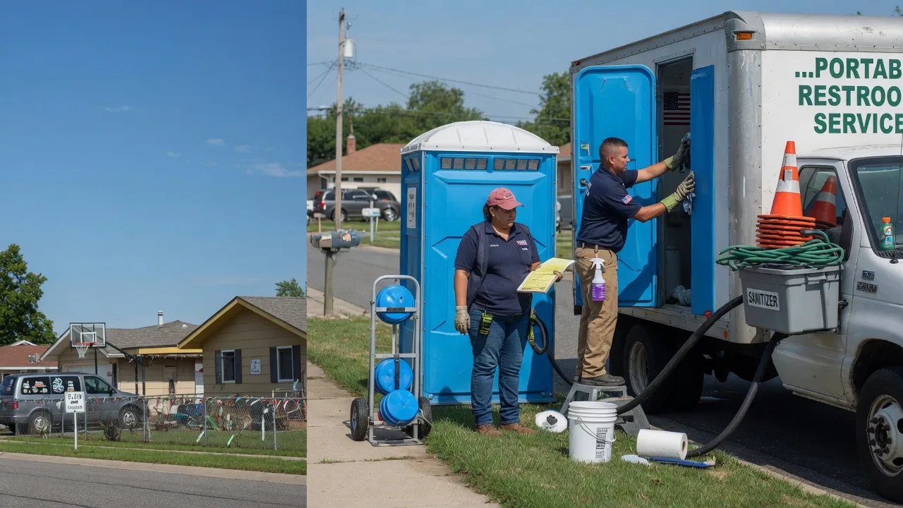 Portable Toilet Rental in Bucyrus, OH near me